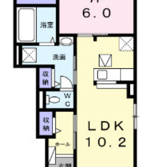 コンフォート上野丘南Ｂ🏡ペット相談🐶🐈敷金ゼロ、ネット使用料不要、全居室収納、ウォークインクロゼット、温水洗浄便座、追焚機能浴室、浴室乾燥機、エアコン2台、モニター付きインターホン、角部屋 - 大分市