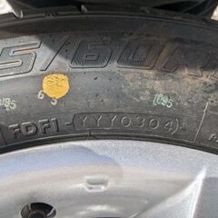 215/60R16 ホイール付き夏タイヤ×4