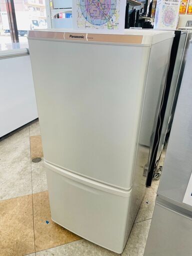 Panasonic(パナソニック) 138L冷蔵庫 ⭐定価￥37,580⭐ NR-B147W 2015年  マットバニラホワイト