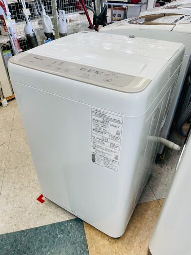 Panasonic(パナソニック) 6kg洗濯機 ✨定価￥40,370✨ 2021年 NA-F60B 抗菌加工ビックフィルター搭載!!