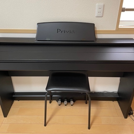 電子ピアノ CASIO PX-750ブラック 極美品】CASIO Privia 電子ピアノ PX