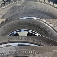 DUNLOP GRANDTREK  SJ6スタッドレスタイヤ