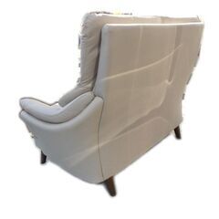 ★ 新札幌発 NITORI ニトリ 2人掛け 合皮ソファ タモ材フレーム Nシールド コウテイ3 ハイバック / 1078 ★