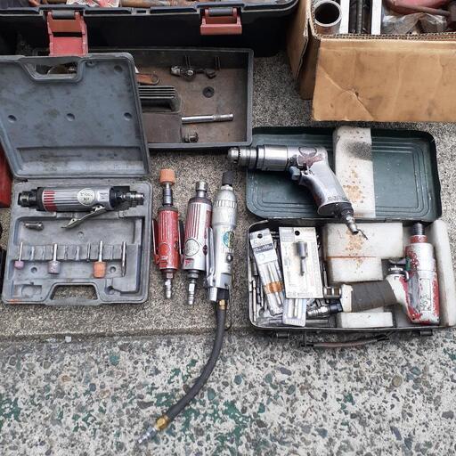 エアーラチェット インパクト エアーツール 工具 一式 - その他 