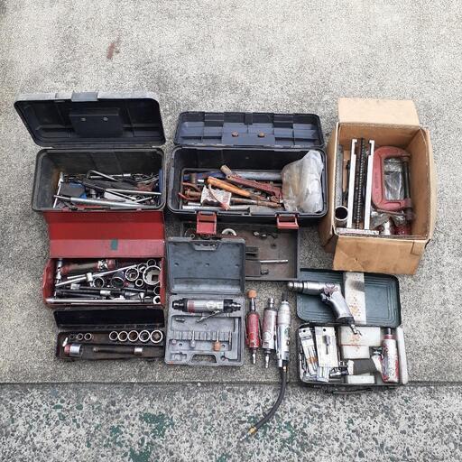 エアーラチェット　インパクト　エアーツール　工具　一式