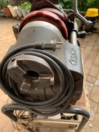 ☆REX☆レッキス☆ねじ切り機☆パイプマシン☆電動工具☆ネジ☆ 