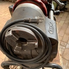 ★REX★レッキス★ねじ切り機★パイプマシン★電動工具★ネジ★金属加工★工場★