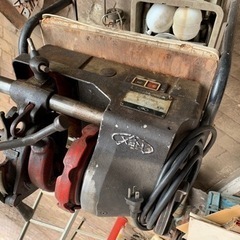 ★REX★レッキス★ねじ切り機★パイプマシン★電動工具★ネジ★金属加工★工場★