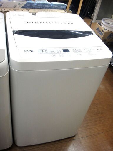 93 YAMADA ヤマダ  6㎏ 洗濯機 2018年製 YWM-T60A1　１４３