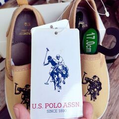 新品U.S.Polo 17cm.キッズ 靴