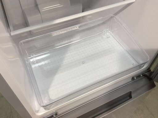 (11/2受渡済)YJT5209【SHARP/シャープ 2ドア冷蔵庫】極美品 2021年製 SJ-D15G-S 家電 キッチン 冷蔵冷凍庫 右開き 152L