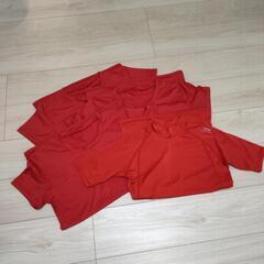 スポーツ アンダーシャツ 160〜M 赤 半袖