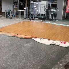 【リサイクルサービス八光　田上店】ブラウン　ウッドカーペット