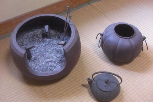 茶道道具　（風炉　鉄窯　五徳）茶道　茶道具