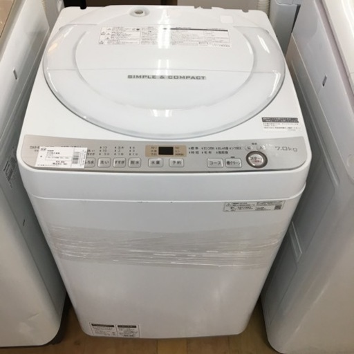 【トレファク摂津店】SHARP（シャープ）の2019年製全自動洗濯機が入荷致しました！