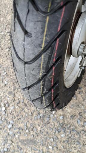 ホンダ ライブディオZX仕様 120キロメーター タイヤ前後新品 50cc