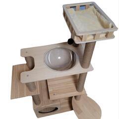 木製キャットタワー　