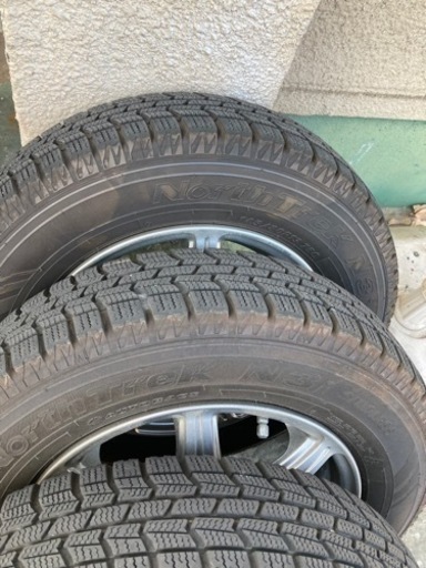 13インチ　アルミホイール　スタッドレス　ワゴンR 軽自動車