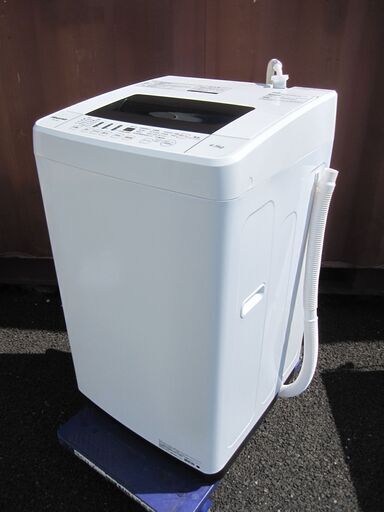 Hisense ハイセンス HW-T45C 洗濯機 2019年 100V 4.5Kg 給水ホース 説明書付属
