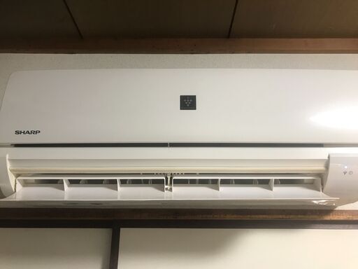 引越の為　エアコン売ります　SHARPのAY-N25N-W　18日まで希望