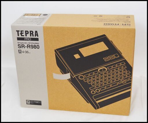 未使用 キングジム テプラプロ SR-R980 ラベルライタ− TEPRA PRO