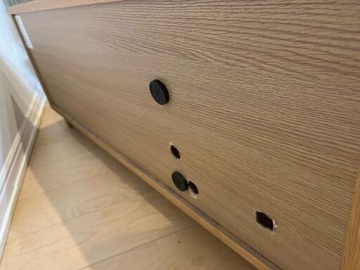 MUJI/無印良品 幅110cm/テレビボード/TVボード/TV台/テレビ台 オーク
