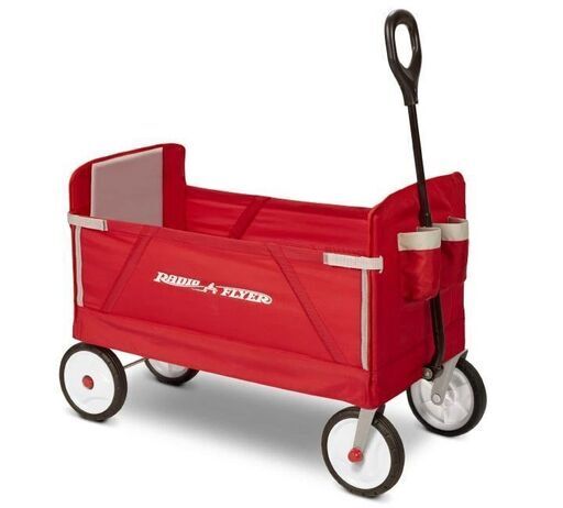 【未開封】Radio Flyer ラジオフライヤー 3-in-1 イージーフォールドワゴン 3950 2人乗り キャリーワゴン