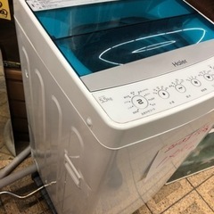 保証付き　ハイアール　洗濯機　5.5kg 美品　2018年式　送料無料