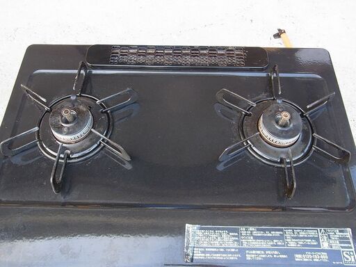 北見市発】 リンナイ RINNAI ガスコンロ KSR641BKL 2018年製 (E1907nthY)