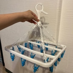 【20ピンチ】折りたたみ洗濯ハンガー