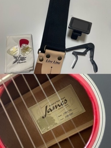 お値下げしました】James アコースティックギター