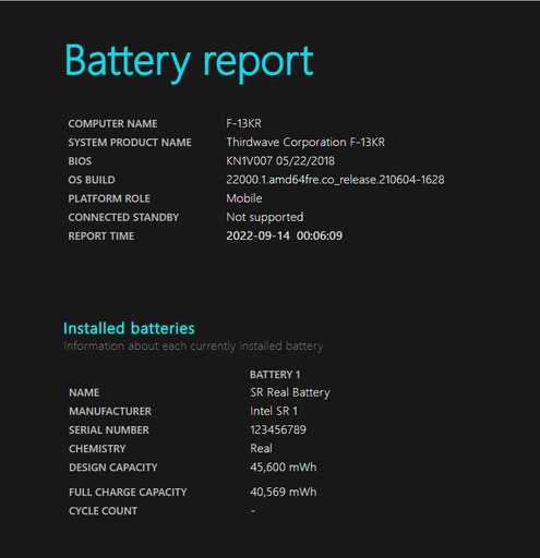 ドスパラ THIRDWAVE Altair F-13KR i5 8250U SSD 256GB メモリ 8G