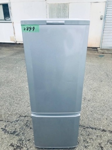 2849番 三菱✨ノンフロン冷凍冷蔵庫✨MR-P17X-S‼️