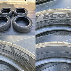 【ネット決済】165/55R15　エコスES31　中古タイヤ4本セット