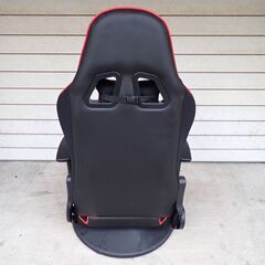 🍎ゲーミング座椅子(リクライニング・肘付き・レバー式・360度回転)