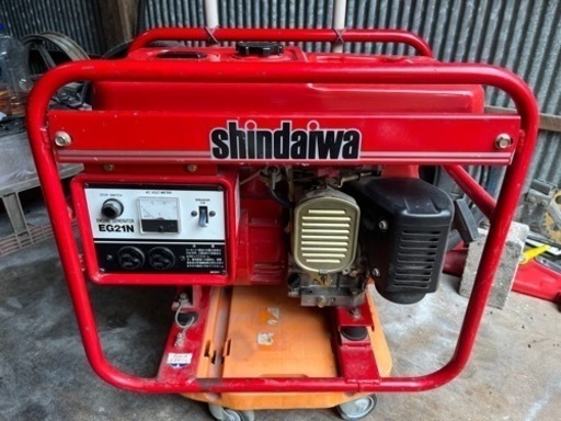 shindaiwa(シンダイワ)発電機EG21N 美品