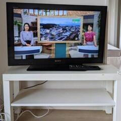 IKEA【白美品】テレビ台 奥行き浅めで薄型テレビに適してます♪