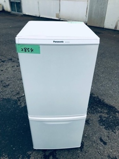 2854番 パナソニック✨ノンフロン冷凍冷蔵庫✨NR-B145W-W‼️