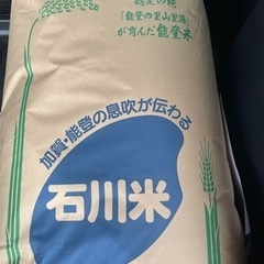 令和4年　ラスト10袋　能登産コシヒカリ〔減農薬〕玄米30キロ　...