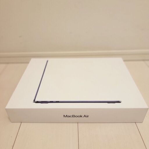 M2チップ搭載 MacBook Air SSD512GB メモリ16GB ミッドナイト 充放電 