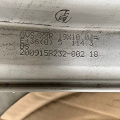 WORK VSXX 19インチ 9j 10j ホイール タイヤ