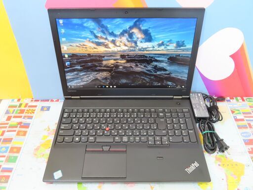 K38 レノボ Thinkpad L570 15.6型 FHD NVMe DVD 美品 office2019