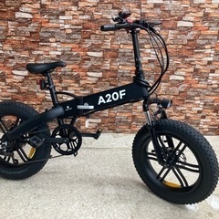 A20F 電動アシスト自転車 マットブラック　ジャンク品 a20fxe 電動自転車