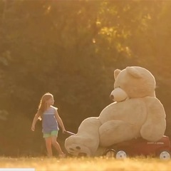 コストコ 236cm くまのぬいぐるみ