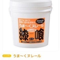 新品！激安特化！　漆喰下塗り用　うまくヌレール