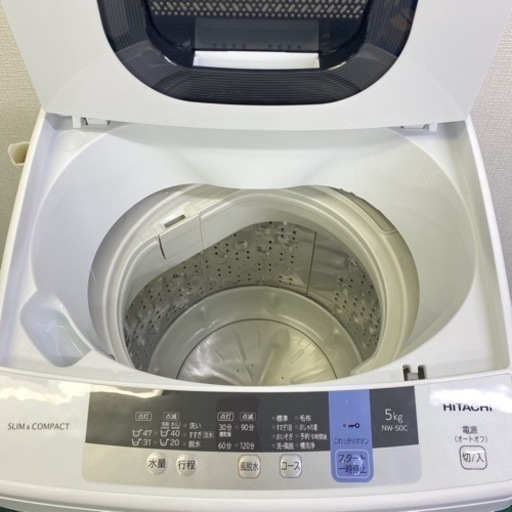 日立 全自動洗濯機 縦型 4.5キロ 2018年製＊