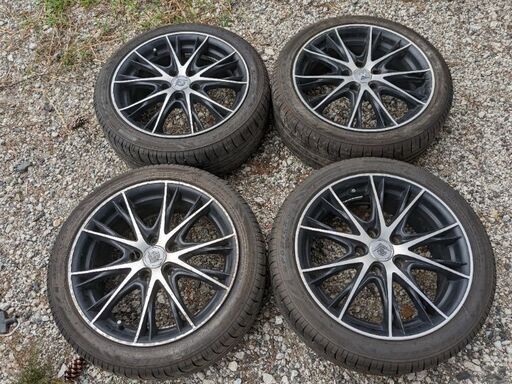 215/45R17 ホイール付き夏タイヤ✕4