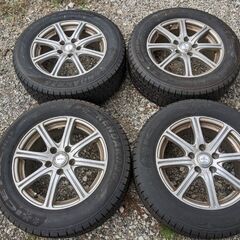 215/60R16 ホイール付き冬タイヤ×4(直接引取)