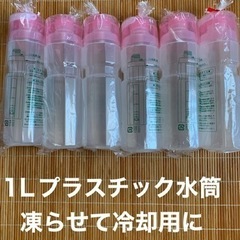 プラスチック水筒6本