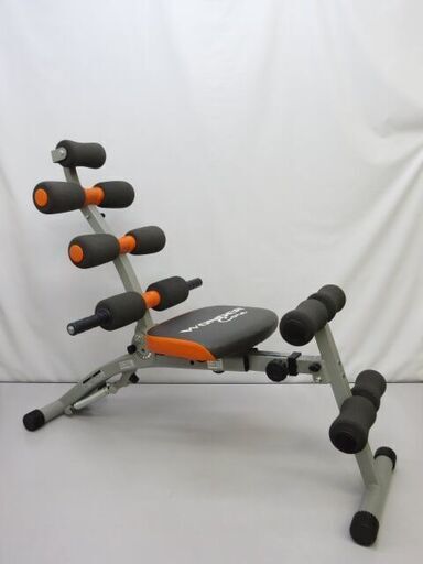 ss4149　ショップジャパン　ワンダーコア　WC-823-JC2　オレンジ　WONDER Core　トレーニングベンチ　家庭用　室内用　筋トレ　エクササイズ　ダイエット　腹筋　トレーニングマシン